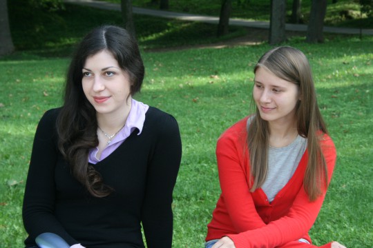 Jūratė Sabašinskaitė ir Viktorija Ringytė